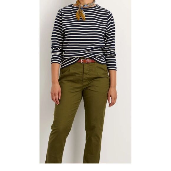 Alex Mill Pants - Alex Mill olive Boy Pleated Chino size 2